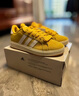 adidas「面包鞋」GRAND COURT BASE 00s休闲低帮板鞋男女阿迪达斯   银灰黄/白色/树脂黄   42 实拍图