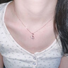 法蔻（farcoko）海豚恋人项链女时尚饰品纪念日七夕情人节生日礼物送女友老婆 鲸生有你项链【精美礼盒】 实拍图