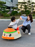 岙贝乐儿童碰碰车2岁女孩男孩1岁宝宝小孩玩具1-3岁幼儿一周岁生日礼物  热带橙【遥控双驱+6V7A+早教】 实拍图