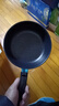 【亏本清仓】韩式麦饭石色不粘锅平底锅铁锅电磁炉不带盖 黑色小煎锅 16cm 实拍图