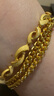 周生生永系列  黄金手链足金丝带花手链 13115B  计价 17厘米 - 9.93克(含工费280元) 实拍图