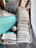 好奇（Huggies）铂金装纸尿裤M144片(6-11kg)中号婴儿尿不湿小桃裤裸感超薄透气 实拍图