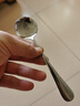 不锈钢加厚韩式勺子家用可爱汤勺网红勺儿童圆勺羹食品级勺子 2支装 实拍图