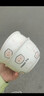 釉下彩可爱卡通碗碟套装家用高颜值陶瓷碗筷盘餐具 2碗2勺 4件套 实拍图