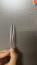 悠珂思（ukiss）高精密眉夹镊子修眉假睫毛夹子男女士胡子不锈钢拔毛钳(斜口款） 实拍图