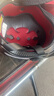 Andes HELMET3c认证电动摩托车头盔男四季女士夏季头盔安全帽四季通用夏天半盔 哑黑黑茶短【升级3C款】 均码 实拍图