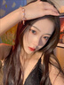 AIF999足银幸运四叶草纯银项链女士轻奢高级感情人节生日礼物送女友 四叶草套装/品牌礼盒/七仓发货 实拍图