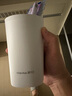 茶花 抗菌漱口杯 簌刷牙杯子 牙刷杯牙缸 洗漱杯水杯  1只装 白色 实拍图