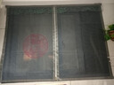 钟爱一生金刚纱防蚊纱窗魔术贴免打孔自粘式窗纱可拆卸纱网夏季防虫防蝇网 金刚纱网纱窗 条纹灰色拉链款 私人定制联系客服|单拍不发 实拍图