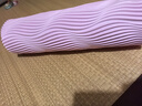 Keep泡沫轴 腿部按摩器 狼牙棒按摩棒 滚轴瑜伽柱男女 便携款粉砂色 实拍图