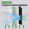 美的（Midea） 空气净化器除甲醛家用新风机净离子除菌全屋换气除雾霾烟味灰尘智能数显美居互联消毒机 KJ500G-L1 实拍图