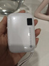 MountPower【3C认证】 可上飞机迷你充电宝20000毫安小巧便携超级快充自带线移动电源适用苹果华为小米手机 优雅白I顶配版：优质高密度电芯+升级主板 实拍图
