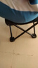 爆品椅子板凳小椅子户外钓椅马扎钓鱼便捷多功能超轻四角凳子马扎 户外小马扎-枫叶蓝色 实拍图