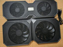 九州风神（DEEPCOOL）X6 笔记本散热器 （电脑配件/笔记本支架/散热架/散热垫/适用于15.6英寸/风冷） 实拍图