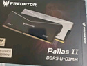 宏碁掠夺者（PREDATOR）32G(16G×2)套装 DDR5 8200频率 台式机内存条 Pallas II 凌霜系列(C36)石耀黑Only for Z890&X870 实拍图
