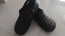 crocs卡骆驰洞洞鞋贝雅男鞋女鞋轻便耐磨一脚蹬拖鞋休闲鞋|10126 黑色-001 36 /37(220mm) 实拍图