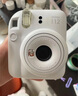 富士（FUJIFILM）instax mini12一次成像拍立得相机（mini11拍立得相机升级版）  茉莉白 套餐1：官配+10张花边+保护壳 实拍图