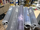 达尔优（dareu）PG-D84行星电竞游戏鼠标垫超大号800*400*4mm加厚锁边办公键盘电脑书桌垫紫黑色 实拍图
