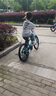 途锐达铝合金超轻儿童自行车6-10-12岁青少年男女孩车20寸土耳其蓝 实拍图