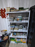 唐辑书架书柜家用落地置物货架学生钢制收纳储物架子白五层100*35*183 实拍图
