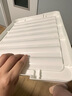 【大牌同厂】带轮收纳箱特大号储物箱书箱玩具整理用品 【白色16L】38*28*22cm 实拍图