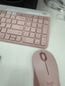 罗技（Logitech）优选系列M550（M650同款造型）无线蓝牙鼠标 商务家用办公轻音 便携笔记本台式机电脑鼠标 粉色 实拍图