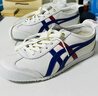 Onitsuka Tiger鬼塚虎男鞋 慢跑鞋透气轻便男女款运动休闲鞋RUNSPARK 白色/藏青色(1183B480-107) 40 实拍图