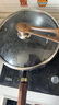 张小泉精铁旋压无涂层全灶具通用炒锅铁锅炒菜锅32cm C30650100 实拍图