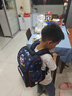 TigerFamily虎米儿童书包小学生一二年级男女孩轻便背包超轻大容量减负护脊 小童太空城市 实拍图