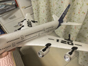 DwiA380航模玩具遥控飞机无人机大型滑翔机儿童成人客机可飞行器模型 空中客车A380 四块电池 实拍图