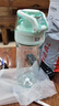 膳魔师（THERMOS）水杯550ML塑料男女随手杯太空杯 Tritan材质TCSD-550 BG  实拍图