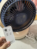 艾美特（AIRMATE）空气循环扇桌面电风扇台式家用办公室宿舍床上小直流节能享轻音插电充户外露营风扇丨风扇踏青放价 可接充电宝丨9h遥控定时丨8档直流降噪 实拍图