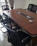 圣黎加厚会议桌长桌培训桌椅组合办公桌配套椅子1把 实拍图