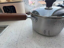 康巴赫316L不锈钢无涂层奶锅宝宝辅食锅婴儿蒸煮一体不锈钢小奶锅煮面锅 【推荐】316L锅+ 316L蒸屉- 18cm 实拍图