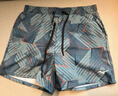 美津浓（MIZUNO）沙滩裤男防尴尬速干短裤可下水宽松泡温泉海边游泳裤B3104灰M 实拍图