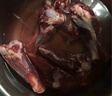 东来顺 内蒙古羔羊原切带肉棒骨2斤羊腿手把肉煲汤炖煮 清真中华老字号 实拍图