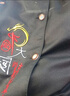 馨源衣佰厨师服长袖工作服定制餐厅饭店酒店餐饮夏季短袖厨房男女同款工衣 黑色短袖 L 实拍图