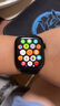 Apple/苹果 Watch Series 10 智能手表GPS款46毫米亮黑色铝金属表壳浓墨色回环式运动表带MX283CH/B 实拍图