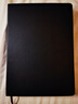 如晨660页超厚空白笔记本子加厚超大素描本手绘白纸页手账文具皮面记事本欧式速写本定制 黑色 A4 实拍图