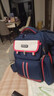 Edison小学生书包护脊减负反光大容量防泼水防下坠儿童背包2215-3s蓝红 实拍图