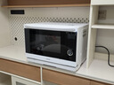 东芝（TOSHIBA）【国家补贴20%】水波炉家用微波炉烤箱28L超薄微蒸烤炸炖一体机蒸烤箱触控彩屏ER-D95BW 水波炉D95 实拍图