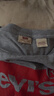 Levi's李维斯情侣美式宽松印花时尚简约舒适潮流纯棉圆领短袖T恤 灰色0003 A9224-0003 2XL 实拍图