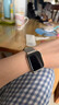 优束适用apple watch s10表带线条小狗磁吸米兰尼斯腕带ultra苹果手表带s8/seultra金属配件简约可爱 星光色【线条小狗】 适用38/40/41/42表盘4~10代/se 实拍图