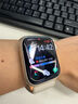 绿联适用苹果手表膜S9/S8/SE2通用Apple iWatch7/6/5/4保护膜45mm全屏防刮防指纹水凝软膜非钢化膜 实拍图