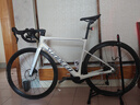 SUNPEED新款速比特无敌invincible碳纤维EX+弯把公路车油压碟刹自行车 贝壳白铝轮EX 53XL身高174-180cm 颜色 实拍图