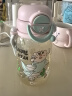 QWE京东自营 儿童双饮杯 600ml 海洋宝藏粉 六一礼物 PPSU耐摔耐高温 实拍图
