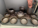 夙慕阁景德镇高端龙壶紫砂功夫茶具套装家用泡茶壶盖碗茶杯茶盘轻奢高档 原矿紫砂龙壶+六君子 9头 实拍图