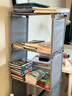 家丽人书架落地置物架学生桌面简易书架宿舍家用多功能储物收纳架 实拍图