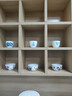 苏氏陶瓷（SUSHI CERAMICS）国潮青花山山相映主人杯茶杯品茗杯四个装 实拍图