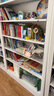 家用书架图书馆钢制落地书架置物架儿童书柜绘本架客厅简约储物架 2.0米高六层 长120*宽30cm【升级特厚】 实拍图